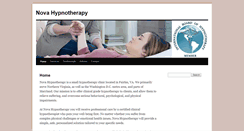 Desktop Screenshot of novahypnotherapy.com